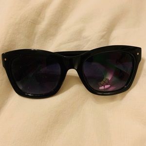 black kate spade sunglasses